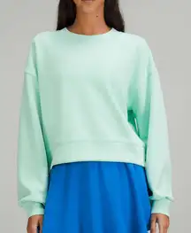 💚✨Lululemon Mint Green Perfectly Oversized Softstreme Cropped Crew