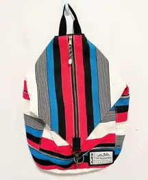 Kavu Free Range Nautical Stripe Outdoor Adventure Backpack Bag