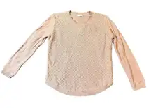August Mist Women’s Large Pink Sweater
