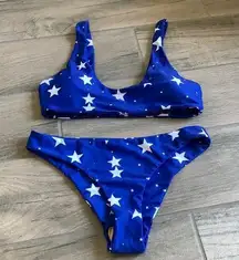 Star print bikini