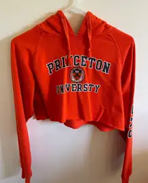 Cropped Princeton University Hoodie