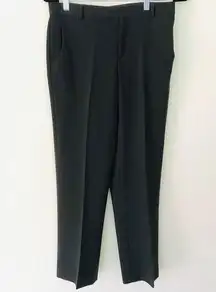 Tse Surface Brown Wool Blend High Rise Cropped Dress Pants Women's Size 8