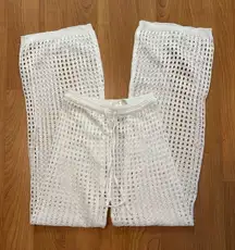 Crochet knit Swim Cover Up Pants