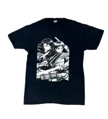 Anime Attack on Titan Eren Jaeger and Levi Ackerman Shirt