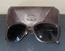Fossil‎ Metallic Brown Frame (Gold Inside)  Sunglasses FOS2008S 57 17 140 Y6 4-5