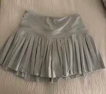 Light Blue Gold Hinge Skirt