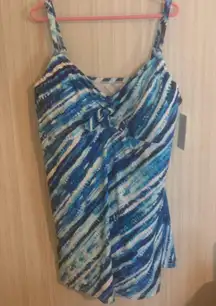 (Swimsuits For All) NWT Swim Dress: Size 22