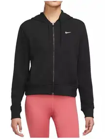 Nike Full Zip Hoodie Dri-FIT Activewear‎ Jacket Black Women's Size M