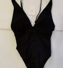 ANDIE  Swim The Sardinia Black 1 Piece Swimsuit Small Versatile NEW NWT GORGEOUS