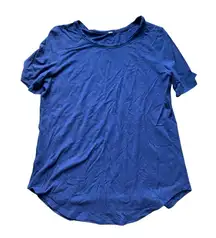 Lululemon Blue Athletic Short Sleeve Shirt 8