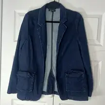 Denim Blazer Large