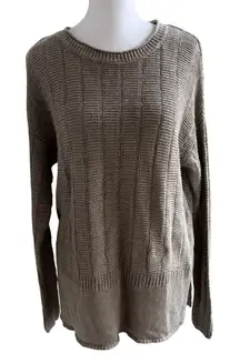 VINCE Soft Olive Green Knit Sweater Small Capsule Fall Winter Cozy Warm Pullover