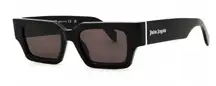 New Unisex Palm Angels Sunglasses PERI086 HYDE 1007 Black/Dark Grey