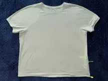 Lululemon Women's Lightweight Cinched‎ Hem Hiking T-Shirt size 14