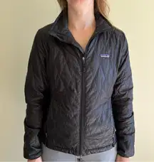 Patagonia Black Nano Puff Full Zip Jacket