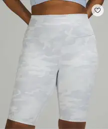 Lululemon Wunder High-Rise Shorts Under Camo