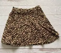 PiNK BY Victoria’s Secret cheetah print mini skirt