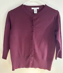 Grace sweater size PS . Used excellent condition. 78% Rayon and 22% nylon .