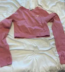 Long-sleeve Crop Top