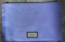 Gucci Flora Pouch Lavender Satin Beauty Bag