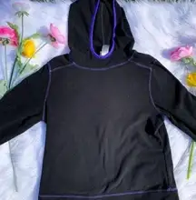 Champion C9 Fleece Hood Purple Black Top