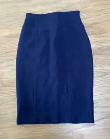 Navy Pencil Skirt  Size 8