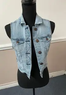 Jean Jacket Vest