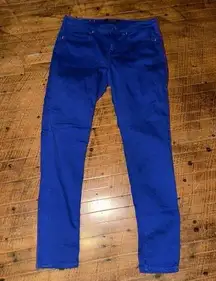 Scotch & Soda Amsterdam Blauw bright blue 31/32 jeans