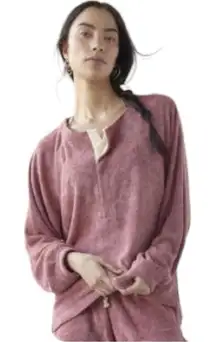 NWT Urban Outfitters Out From Under Veronica Terrycloth Popover Sweatshirt‎ S