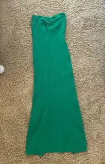 Green Sweater Dress