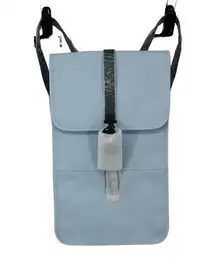 RAINS DENMARK BACKPACK STYLE 12200 SKY BLUE WATER RESISTANT ONE SIZE 19 X 12