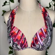 VENUS Y2K Bikini Top Sparkly Patterned Swimwear