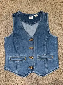 Denim vest