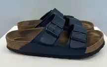 Birkenstock Arizona Slide Sandal Navy Blue Size 38/ US 7-7.5