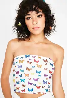 SWEET FLUTTERBY TUBE TOP