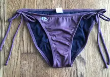4/$15 Ripcurl Brown Tie Bikini Bottoms