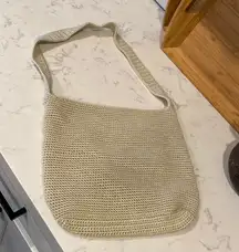 The Sak creak woven crocheted bohemian cottage core minimalist shoulder bag