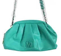 Badgley Mischka Turquoise Green Purse Crossbody Bag NWT