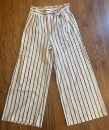 Altra’d State Grey And White Striped Pants