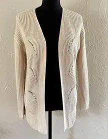 🍂Gorgeous Laced Back Cardigan 🍂~med NWOT