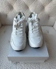 Nordstrom Rack Women’s White Metallic Declan Sneaker Size 8
