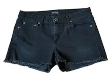 Strom Denim Factory Frayed Shorts