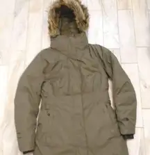 The North Face  women's small Olive waterproof Dryvent 550 down Winter coat