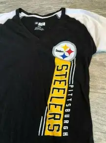 NFL  Team Apparel Pittsburgh Steelers short sleeve tee shirt T-shirt Medium