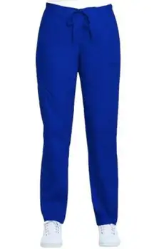 Scrubstar Women's  Blue Hospital Medical Nurse Doctor Scrub Pants Large GUC #2779