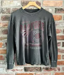 Abercrombie Toronto Raptors NBA Long Sleeve T-shirt Top, S