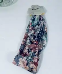 Mudd Cloth Headband Multi Colored Floral