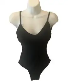 Zyia  Active Classic Black One Piece Swimsuit XS Adjustable Straps Padded