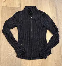 Lululemon Black Pattern Define Jacket (Old Style)