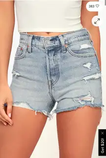 EUC Levis Wedgie Shorts